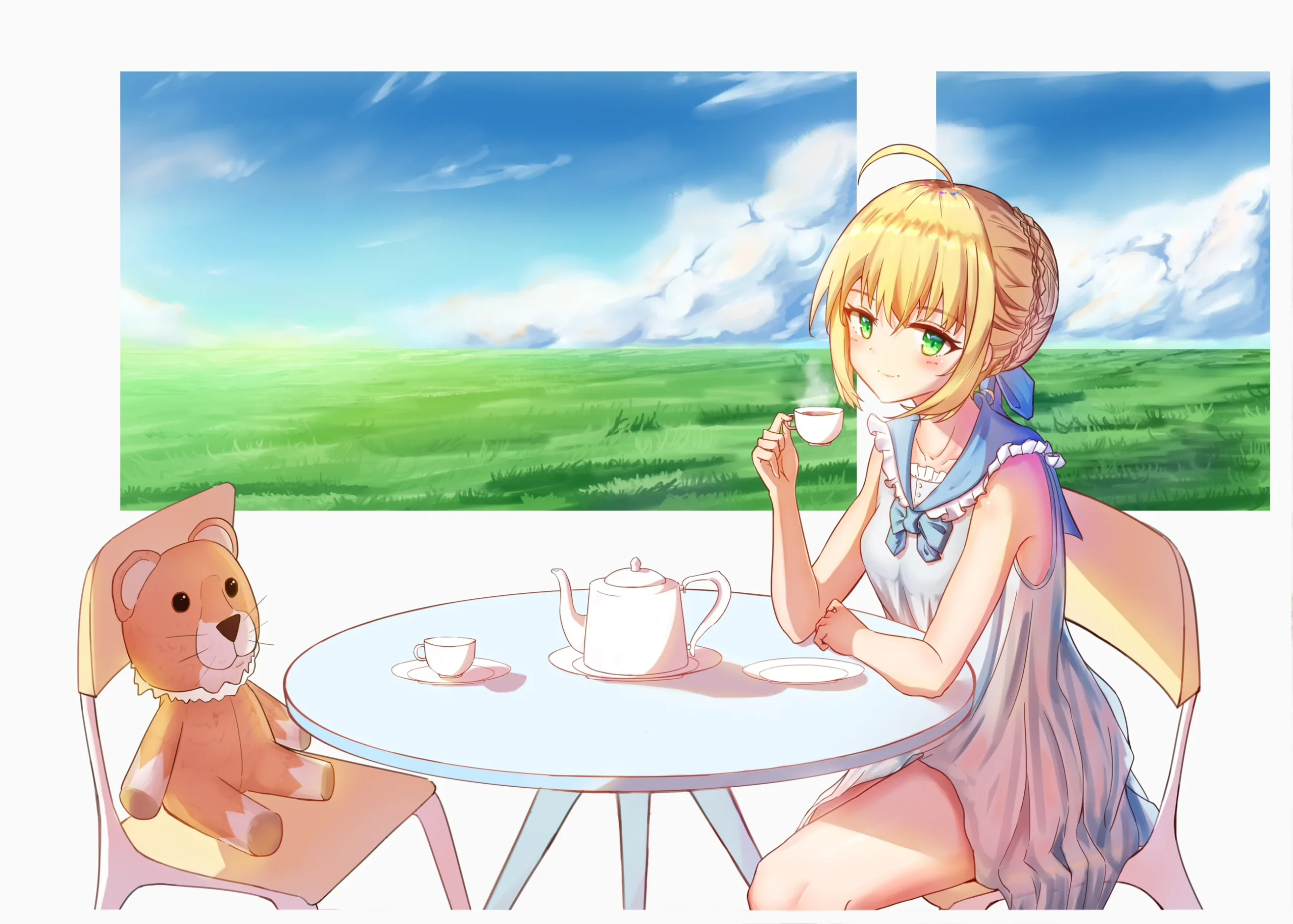 Saber (Fate:stay night) Tea